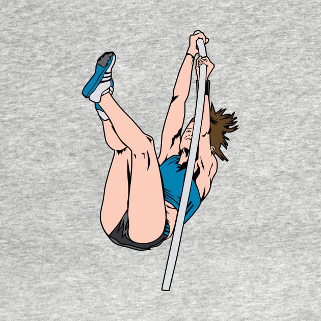 Pole Vaulting Woman - Pole Vault Shirt by Nowhereman78